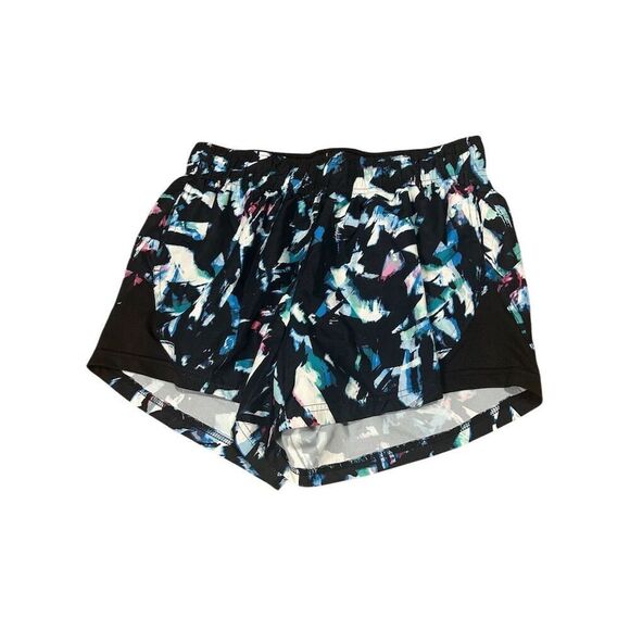 Athletic Works Women's Running Shorts Multicolor Abstract Size S 4-6 - Picture 1 of 6